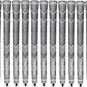 Set of 13 NEW Golf Pride MCC Plus4 Grips, Gray, Set of 13 NEW Golf Pride Midsize